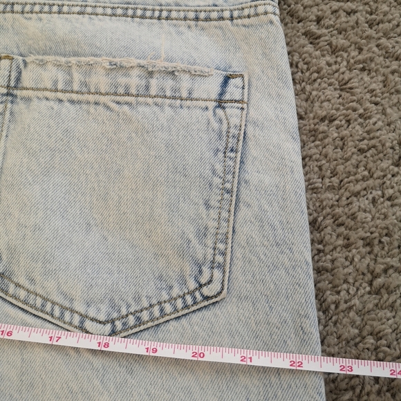 Zara Z1975 Cuffed Jeans - size 6/28 - Picture 9 of 11